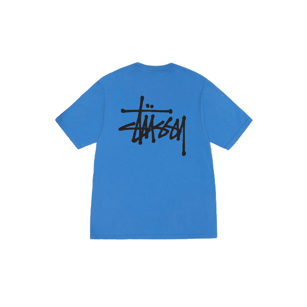 T shirt Stussy bleu